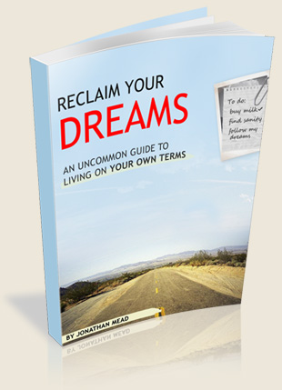 Thought Provoking: dancePROOF- reclaim your dreams self improvement personal development jonathan mead ryd book small Reclaim Your Dreams: A Refreshing Personal Development Book